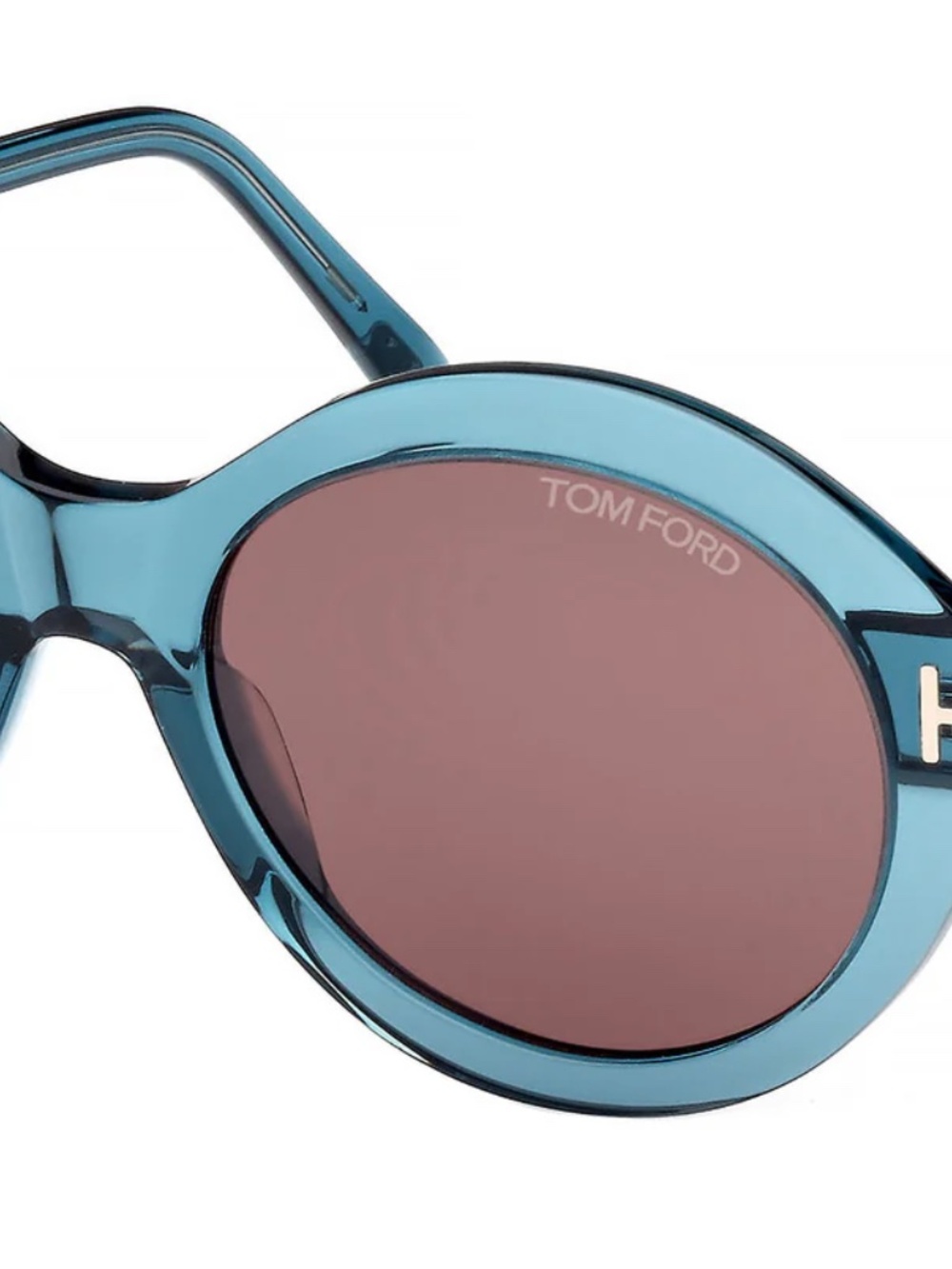 Tom Ford Seraphina FT1088 90E Transparent Blue Sunglasses - Picture 14 of 16